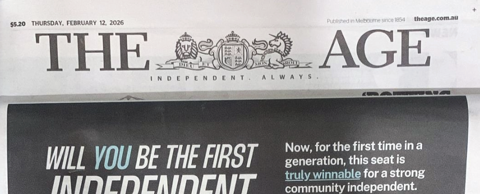 Conspiracy theories, lies and then silence: the community independent movement in Flinders